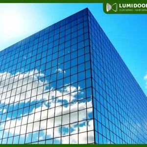 Mặt dựng bán lắp ghép (Semi-Unitized)