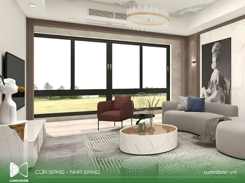 Cửa Nhôm Xingfa 4 Cánh – Giải Pháp Hoàn Hảo Cho Không Gian Hiện Đại