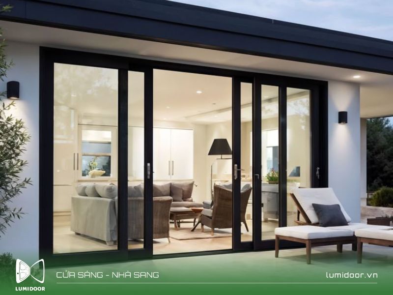 Cửa nhôm kính đẹp cho nhà phố – Giải pháp tối ưu cho không gian hẹp 