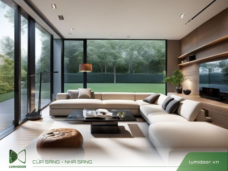 Cửa nhôm kính cao cấp đẹp