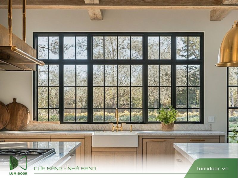 Cách lựa chọn mẫu cửa sổ nhôm kính 4 cánh đẹp phù hợp từng không gian