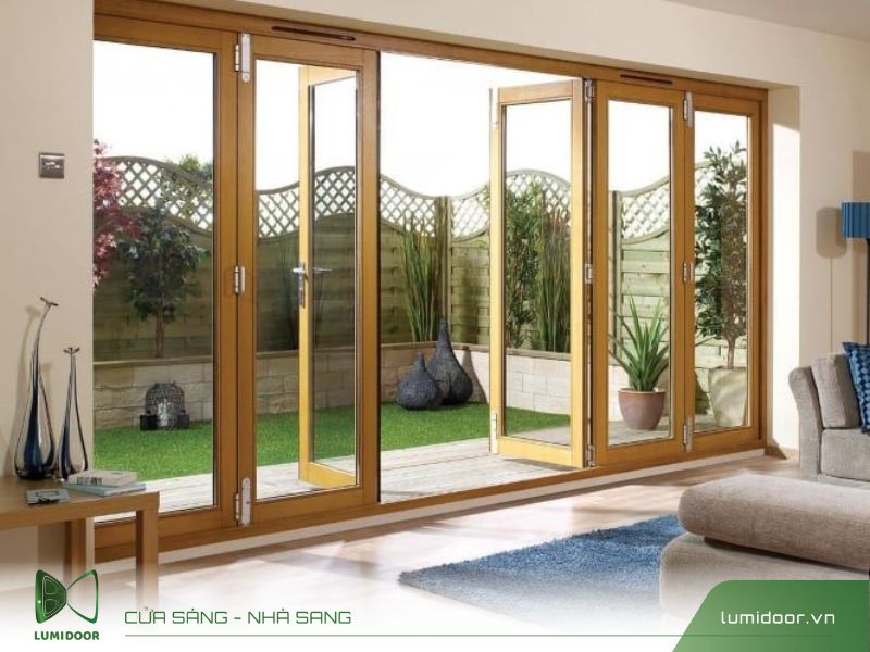 Cửa nhôm kính vân gỗ cao cấp – Lựa chọn thay thế hoàn hảo cho cửa gỗ tự nhiên