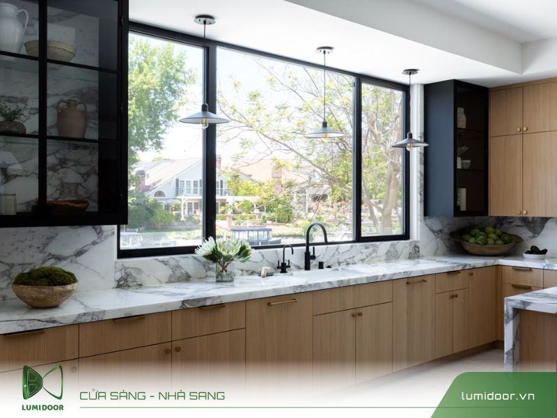 Cửa sổ nhôm kính Xingfa đẹp
