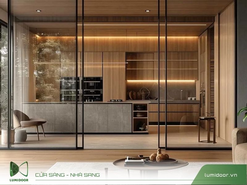 Cửa nhôm kính đẹp