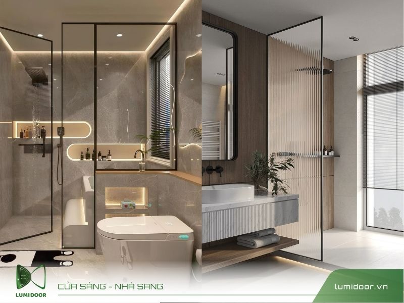 Cửa Nhôm Kính Nhà Tắm Đẹp – Báo Giá Mới Nhất 2025 & Mẫu Hot