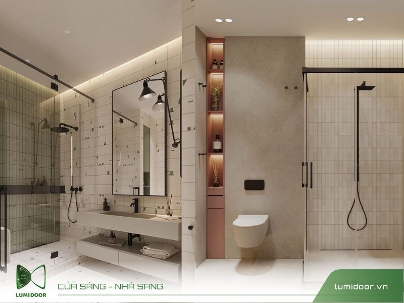 Vệ sinh cửa nhôm kính WC đúng cách