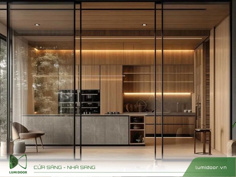 Cửa trượt tự động Lumidoor