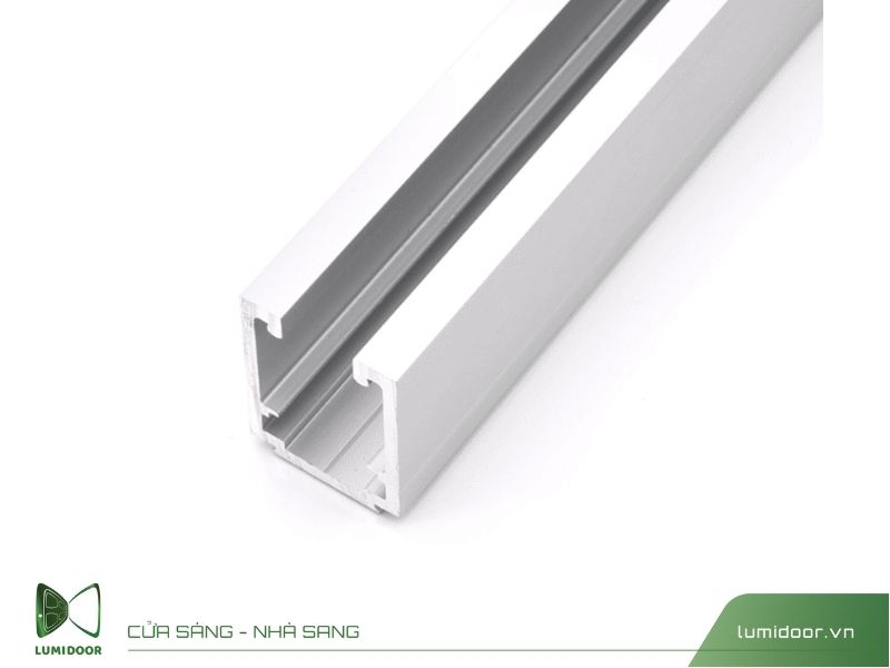 Ray trượt cửa lùa 2 cánh 