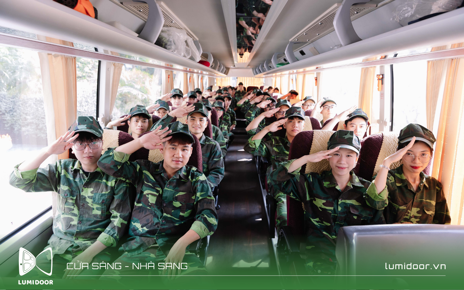 Chuyến xe đến địa điểm Team Building